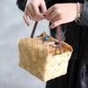 Wooden Storage Box Woven Hand-held Basket Storage Supplies Gift Packaging Basket  Gift