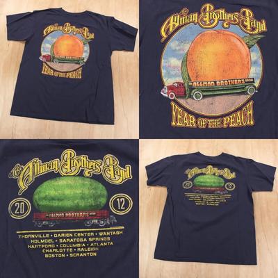 The Allman Brothers Band Year of the Peach 2012 Tour T-Shirt AH1425