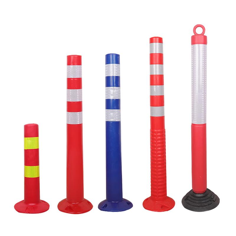 OLOMM 75CM Flexible Traffic Warning Post (5-Pack)