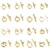 16 Styles Gold High Quality Stainless Steel OT Clasps Connectors for DIY Bracelet Necklace Jewelry Findings Making Accessories