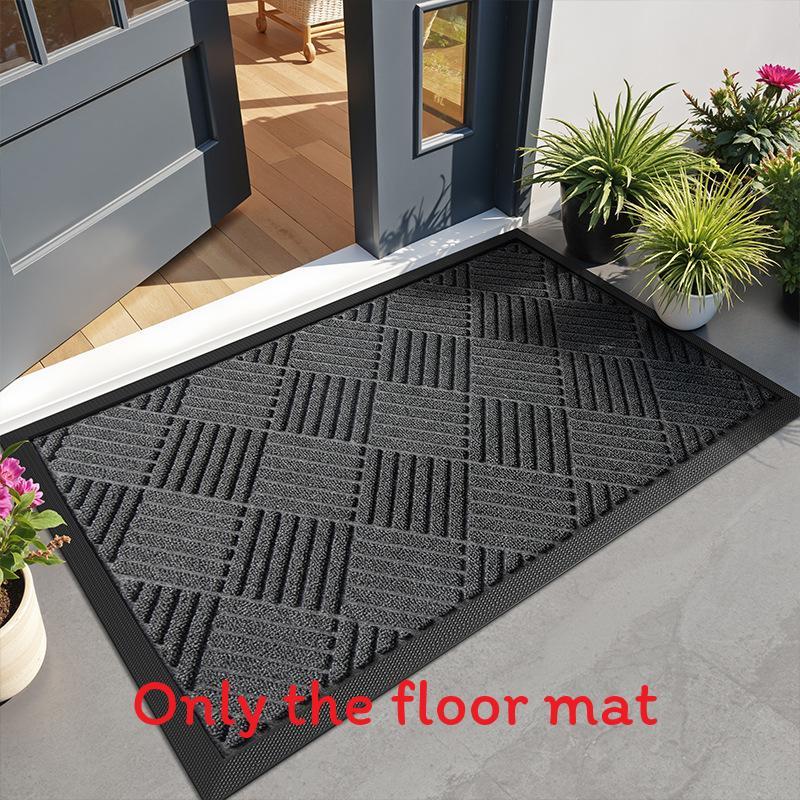 Modern Simple Entrance Door Mat With Nonslip Rubber Bottom For Home And Commercial Use