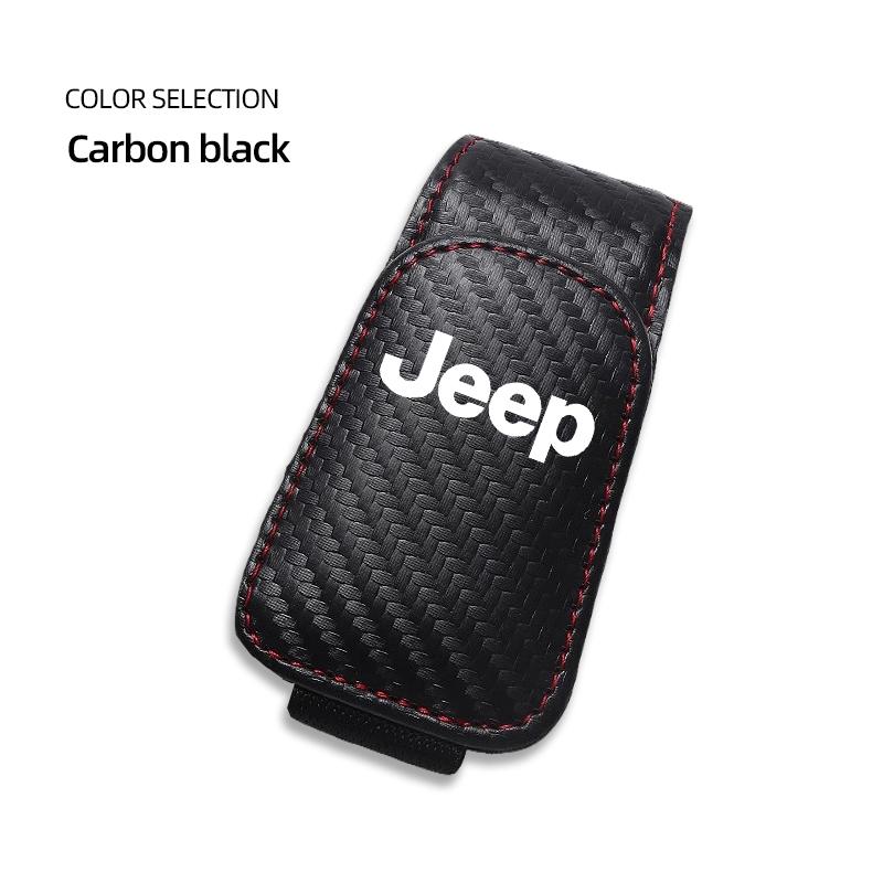 Car Interior Glasses TI Storage Clip Car Visor Storage Bracket For Jeep Renegade Compass Grand Cherokee Wrangler jk Gladiator
