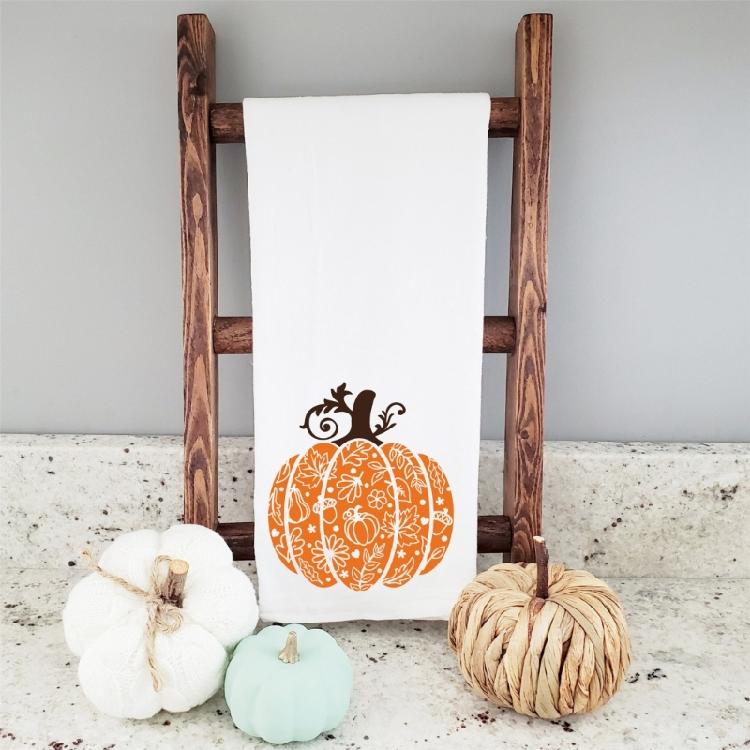 Sturdy Halloweens Kitchen Cloth Checkered Texture Cotton Fabric Blend Absorbent Dish Rag for Holiday Accent