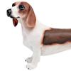 Simulated Dog Figurine PVC Puppy Model Miniature Animal Statue Sculpture Educational Toy Desktop Decoration Ornament Dog Lovers Gift