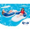 Bestway 2IN1 Shade Lounge Water Play Adult Tube BW43132, Korean Water Fun Items