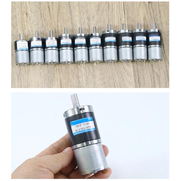 36mm DC Planetary Gear Motor 12v 24v Shaft Diameter 6mm/8mm 36GP-3530 Adjustable Speed Can CW CCW Electric Motor