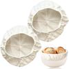 3Pcs Oval/Round Bread Fermentation Basket Cloth Lining Dough Basket Cover Fermentation Cloth For Cake Kitchen Tool