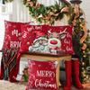 Christmas Pillow Cover Cushion Cover Merry Christmas Decor for Home 2025 Xmas Ornament Navidad Noel Gifts Happy New Year 2025