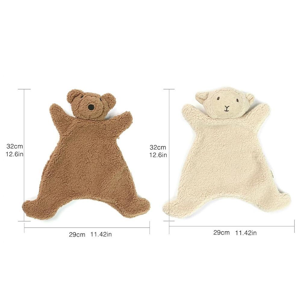 Bear Shape Baby Comfort Towel Cotton Kids Sleep Toy Cute Comforter Blanket Baby