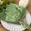 Cross-border Hot Sale Modern Square Cotton Cloth Napkin Kitchen Hotel Folded Birthday Wedding Party Table Decoration