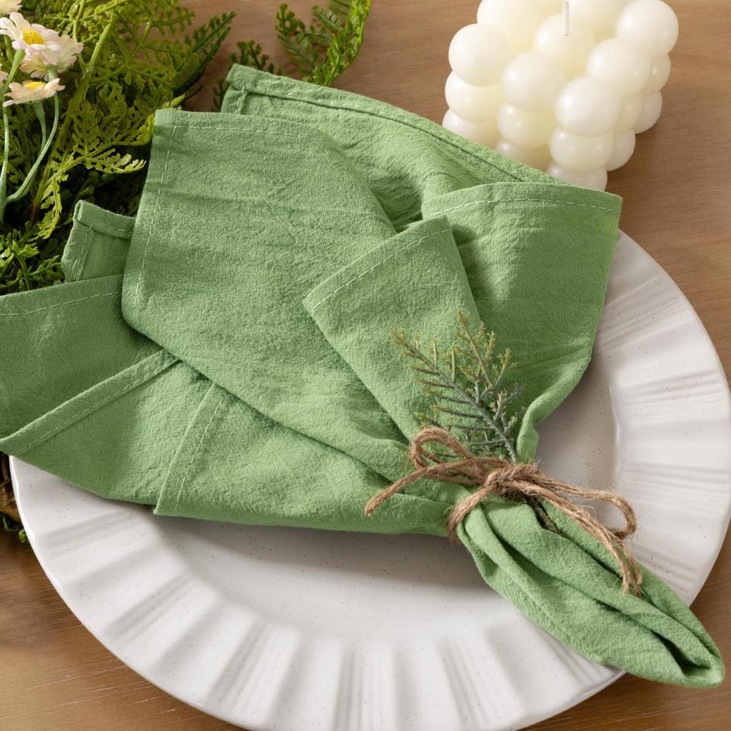 Cross-border Hot Sale Modern Square Cotton Cloth Napkin Kitchen Hotel Folded Birthday Wedding Party Table Decoration