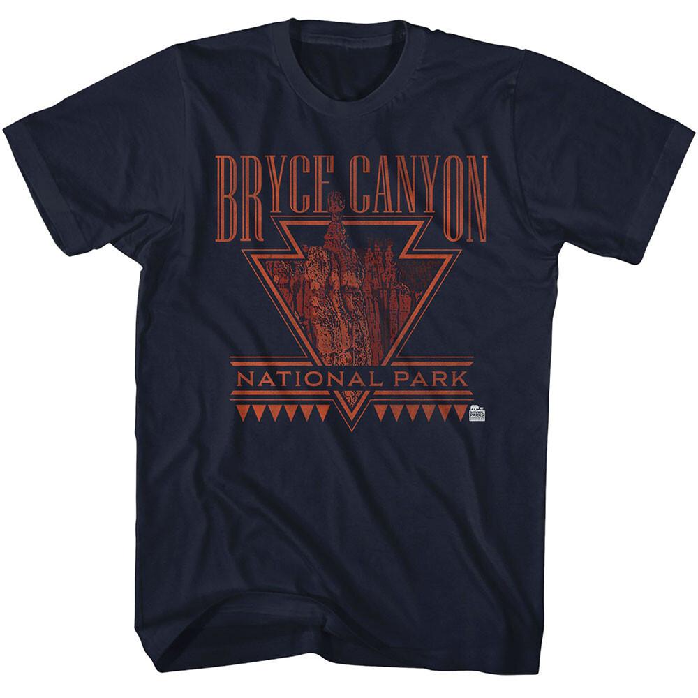 United States National Parks Utah s Bryce Canyon Crimson Hoodoos Men s T Shirt S
