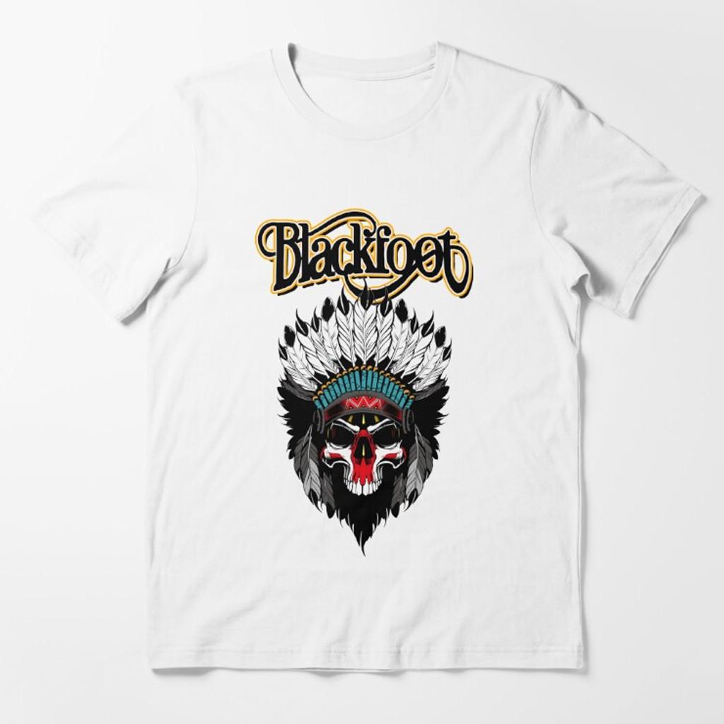 NEW SHIRT Blackfoot Rock Band T-shirt White Unisex All Sizes XX771