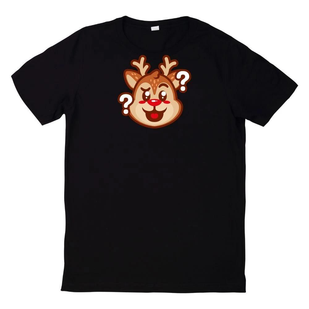 T-Shirt Lustiges Verwirrtes Rentier XXXXL
