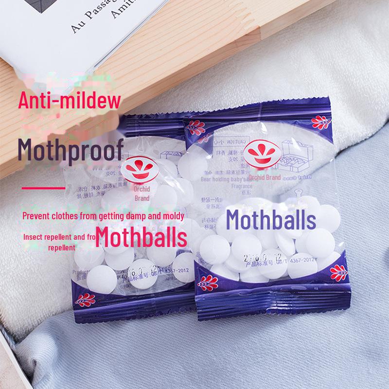 Household Mothballs: Repels Cockroaches, Insect & Mildew-Proof, Deodorizing & Moisture-Proof