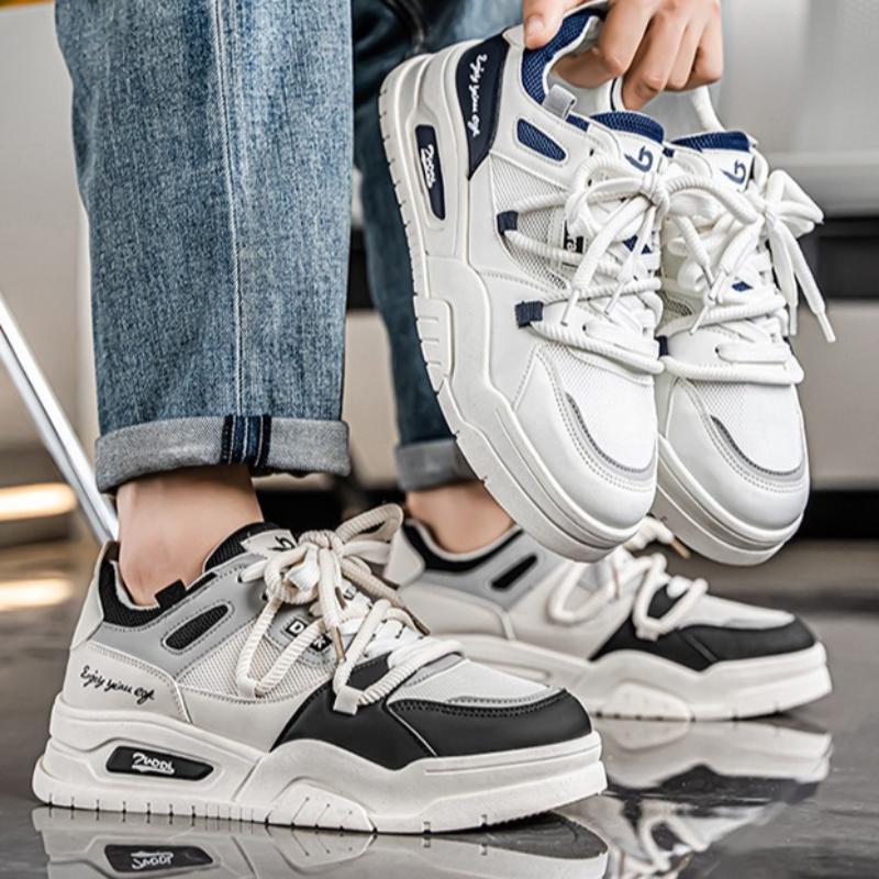 2025 New Men Skateboard Shoes Flat Sneakers Trendy Luxury Men Breathable Tennis Sport Shoes Basketball Sneaker Zapatos De Hombre