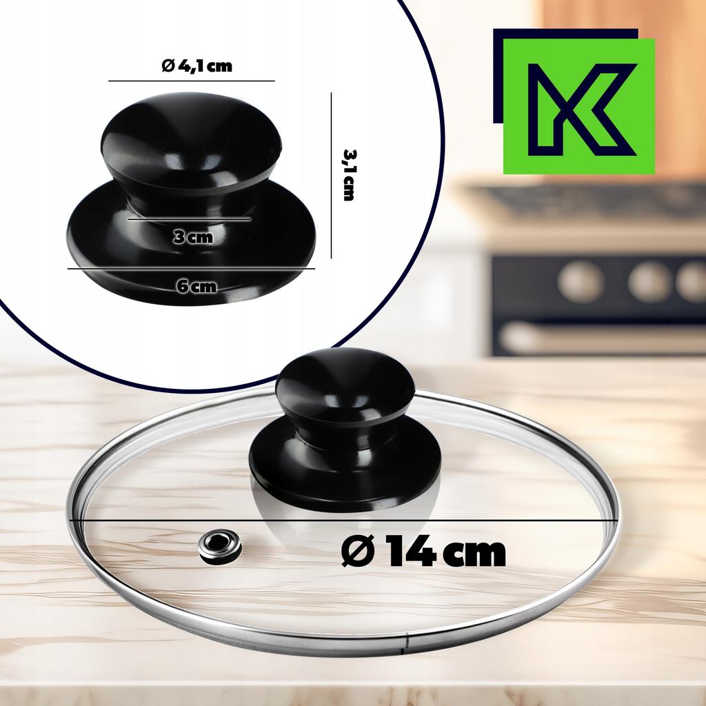 KADAX Glass Lid Universal Cover
