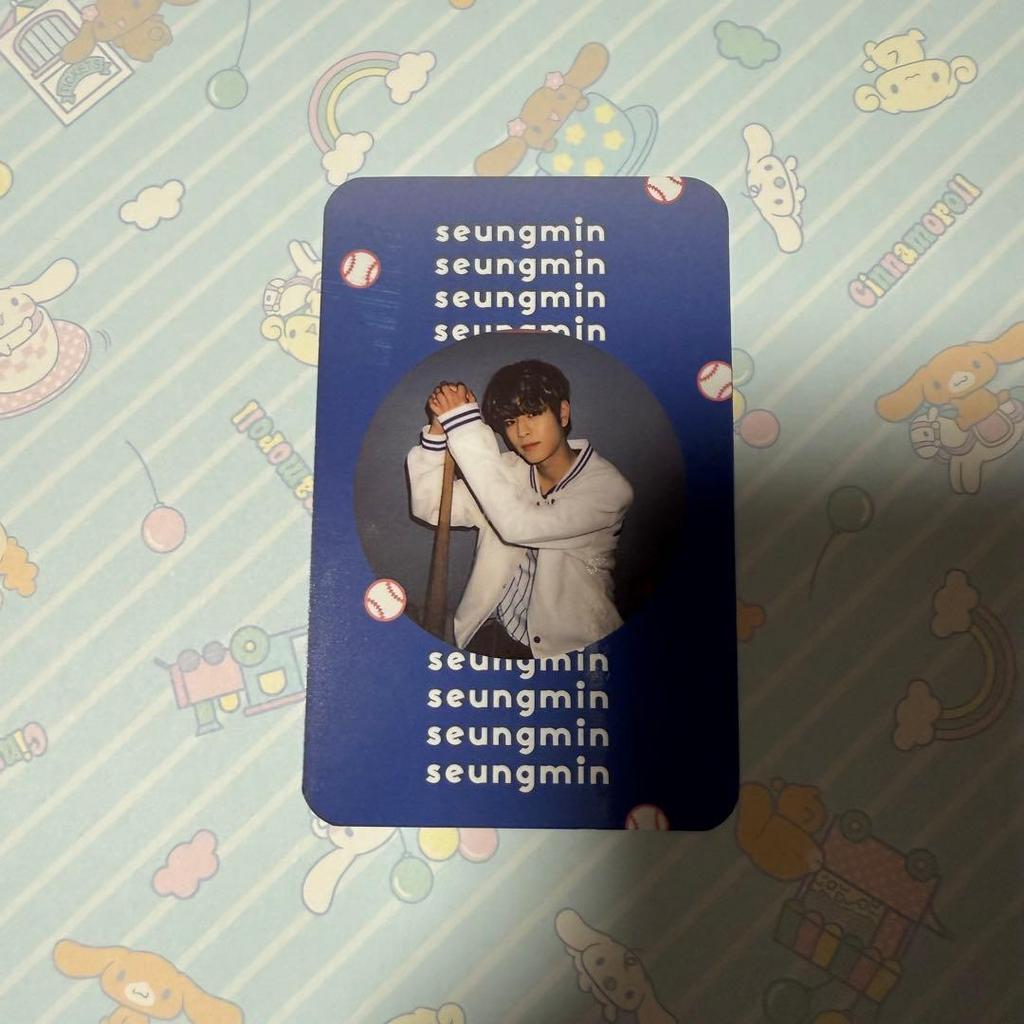[USED] Stray Kids Seungmin Stay In Playground Trading Card