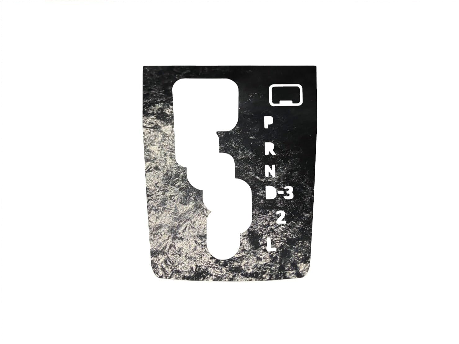 IDT Shift Panel Sheet Sticker for 200 Series Hiace 4 чёрный