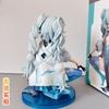 15cm Anime Girl Frontline Cuique Mei Squatting Posture Figurine Double Ponytail Beautiful Girl Model Chassis Ornament Toys Gifts