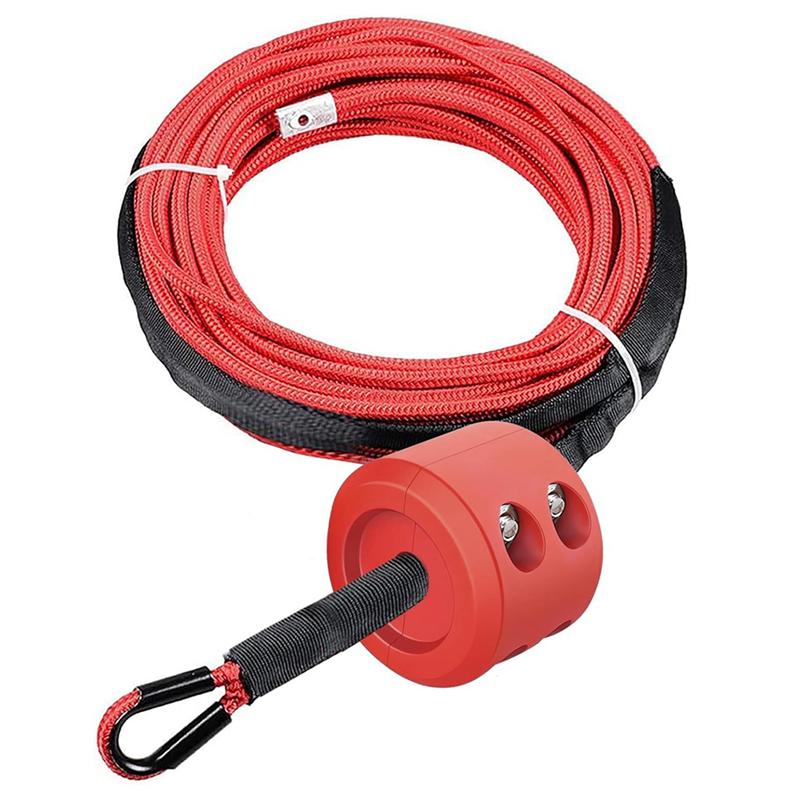 Winch Stopper Rubber Winch Stopper Winch Cable Saver Hook With Hex Wrench,Car Accessories Winch Rope