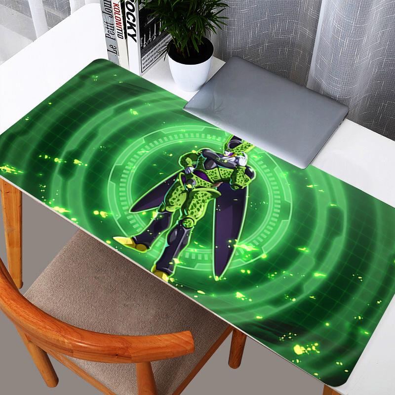 

DBZ Dragon Ball Cell Mouse Pad Large PC Computer Gamer Kawaii Gaming Accessories Mousepad Keyboard Desk Mat Carpet Table 30x60x0.2cm