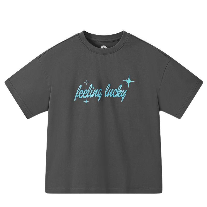MQD Boys  Color-block Letter Short Sleeve T-Shirt 150