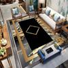 Europe Retro Style Carpet Living Room Sofa Bedroom Bedside Study Kitchen Entrance Door Rug Non-slip Light Luxury Decor Mat
