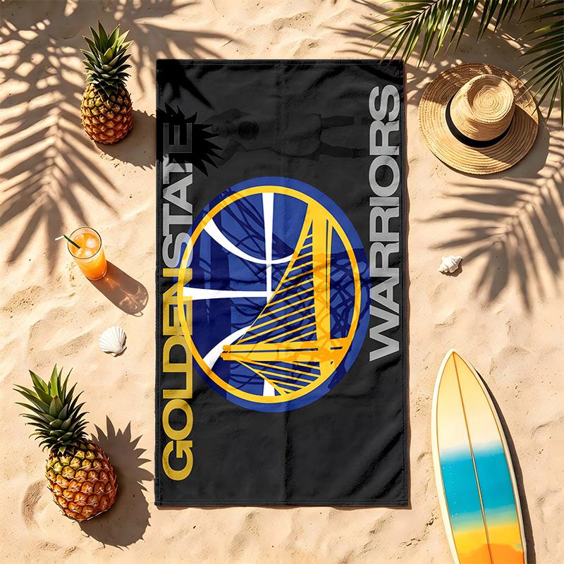 Golden State Warriors (14) Theme Beach Towel Sand Resistant Soft And Comfortable Suitable For The Pool Camping Yoga And Diving A Travel