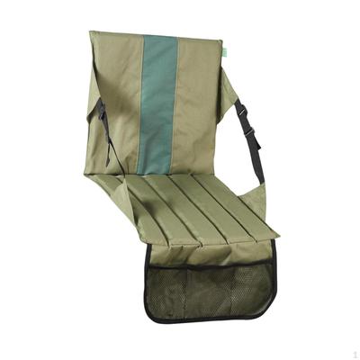 Stadium Cushion with Back Support Portable Soft Lightweight Outdoor Bleacher Seat Pad Camping