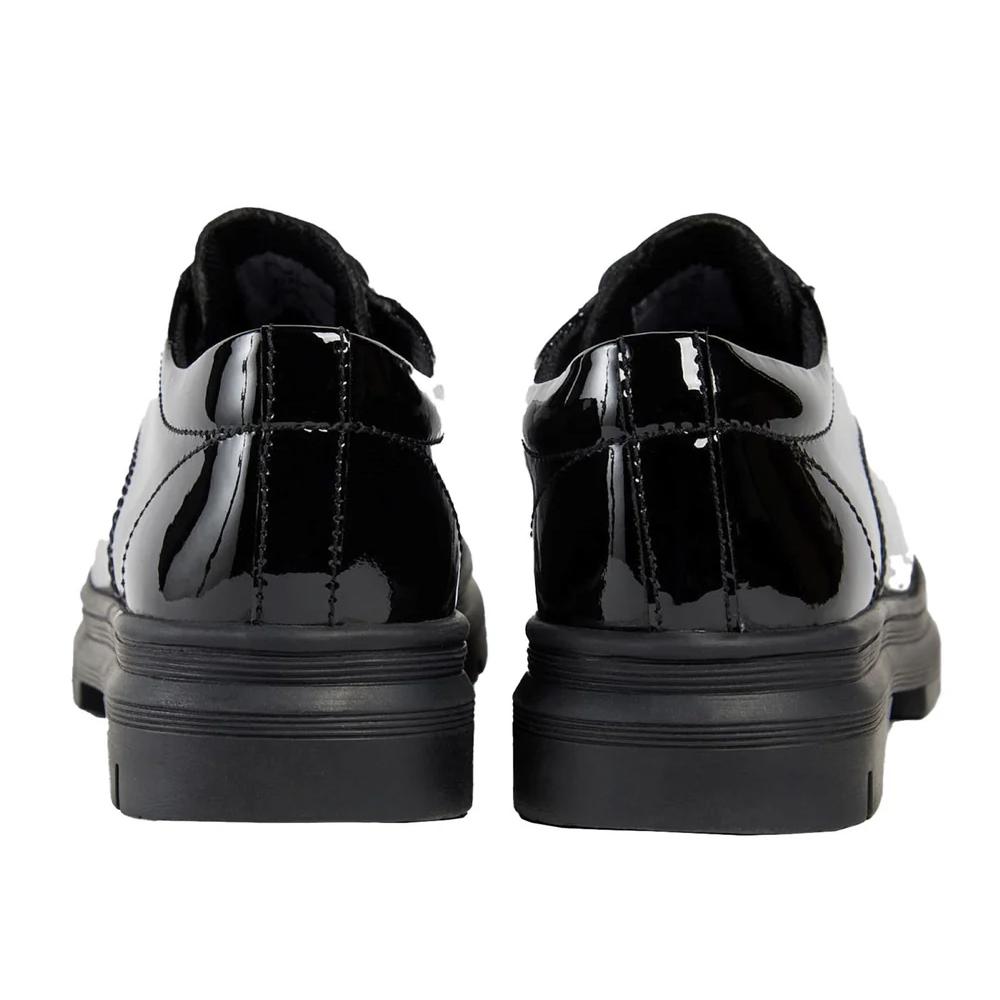 POD Girls Irene Leather School Shoes