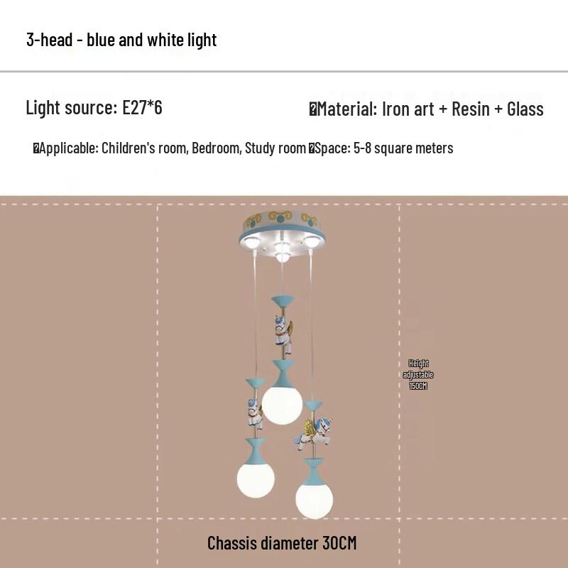 Pailide Paper Airplane Cloud Ceiling Light
