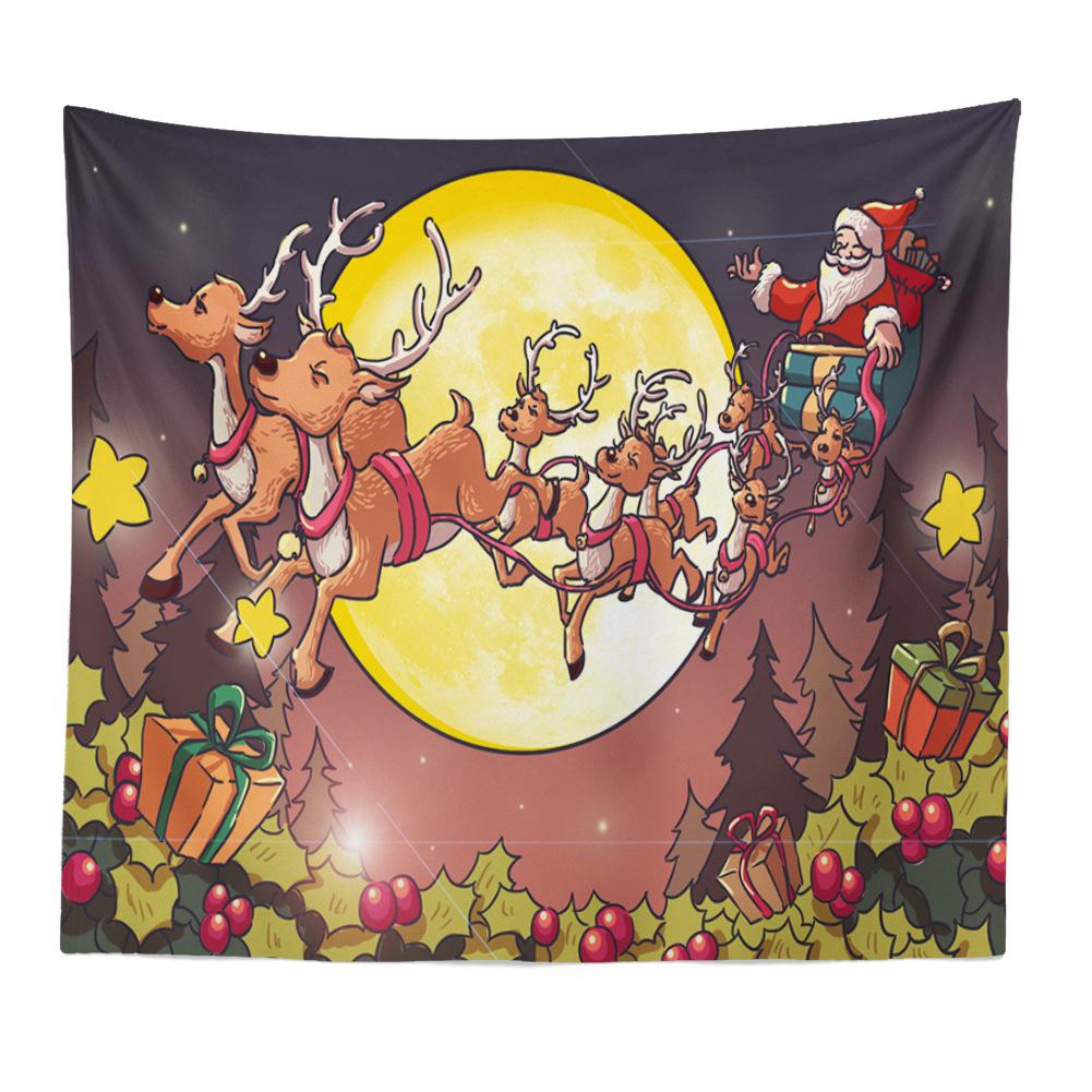 Weihnachtsmütze, alter Mann, Muster, Wohnzimmer, Schlafzimmer, Wandteppich, Heimfestival