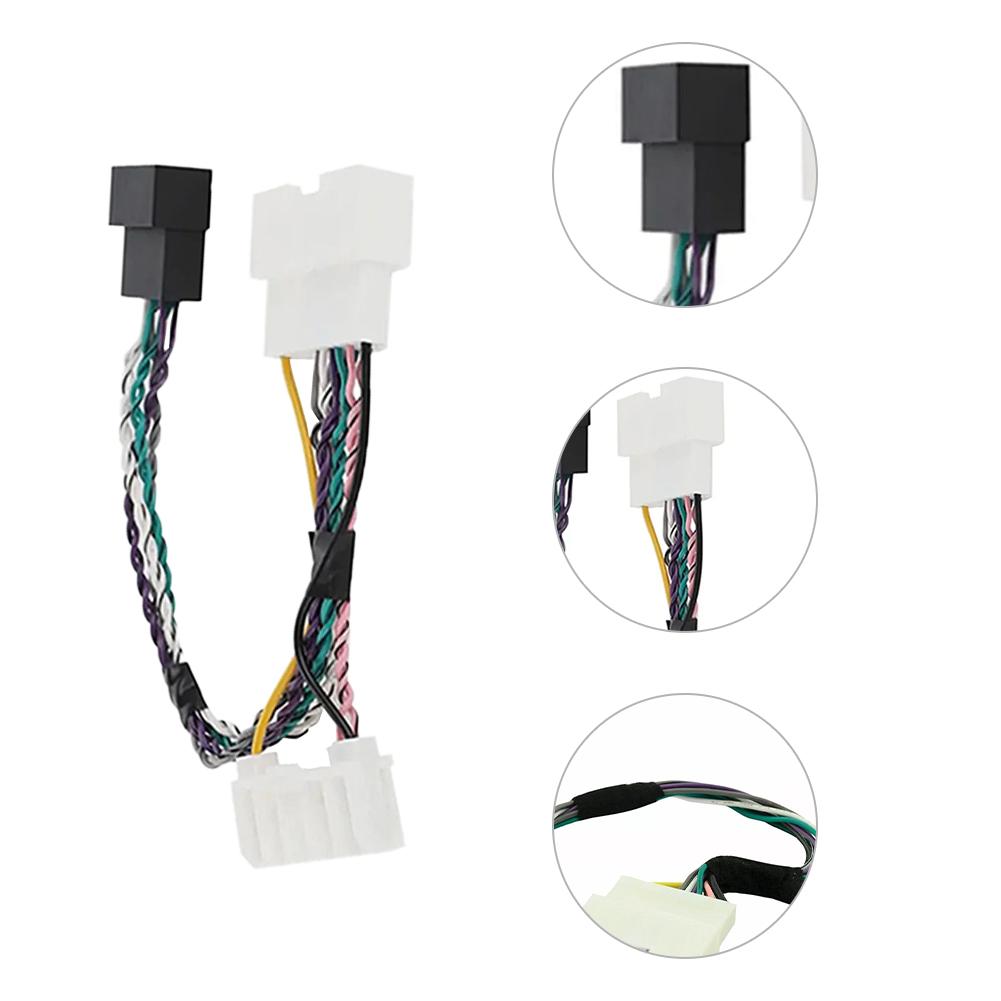 ANC Module Bypass Harness CH01 Compatible with Pacifica Ram Truck Grand Cherokee