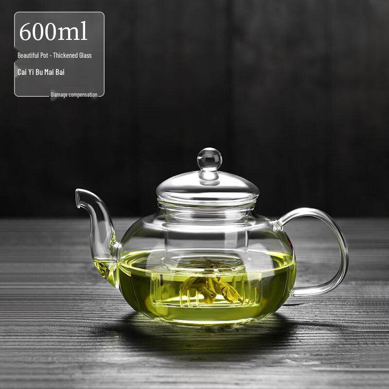 ZISIZ Heat-Resistant Glass Teapot