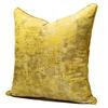 Home Decoration Throw Pillows the Latest  Polyester Hotel Home Pillowcase 50*50 Christmas Gift Gold Cushion Cover Pillow Cover