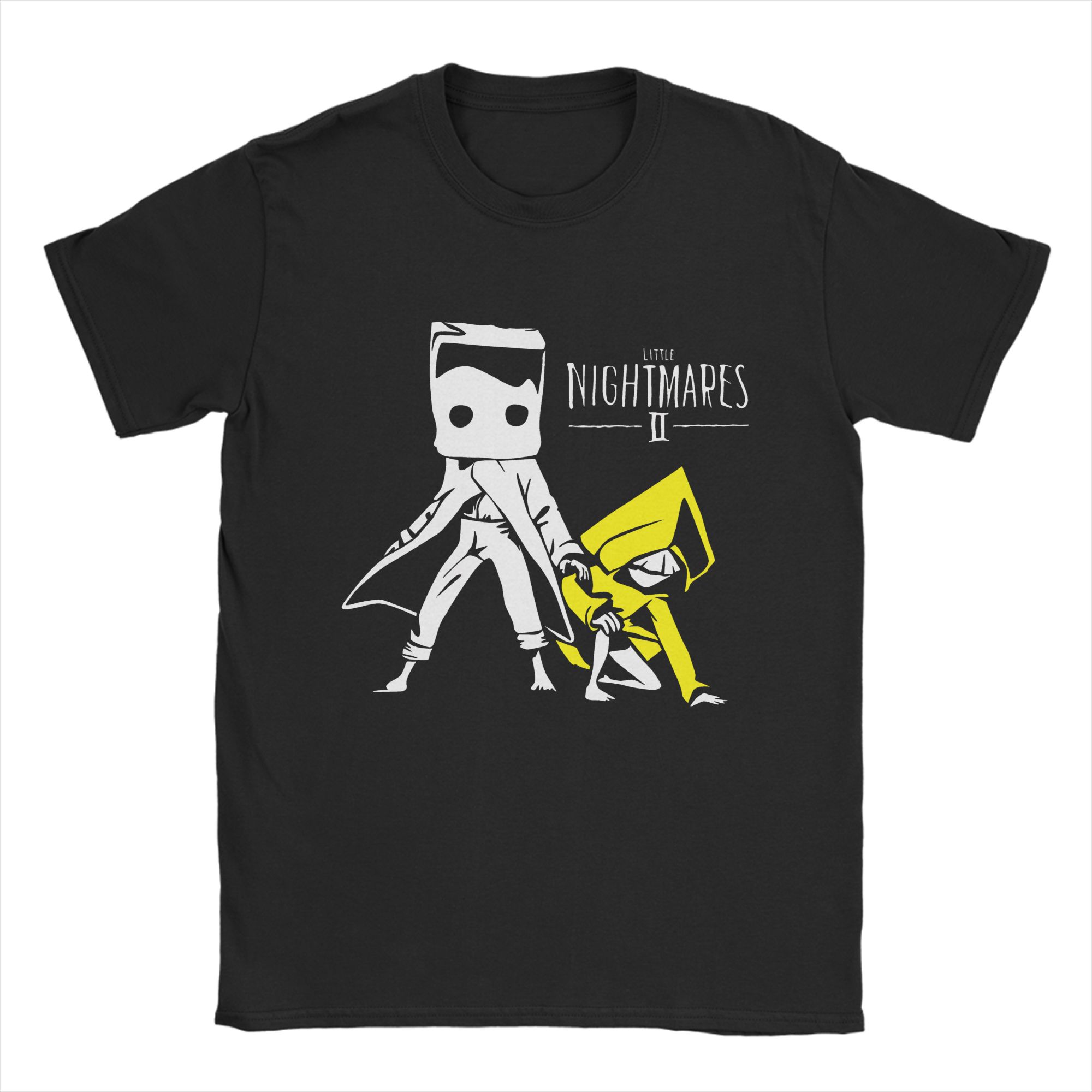 

Six Little Nightmares T-Shirt For Men Women Cotton Clothes Novelty Round Neck Short Sleeve 4XL