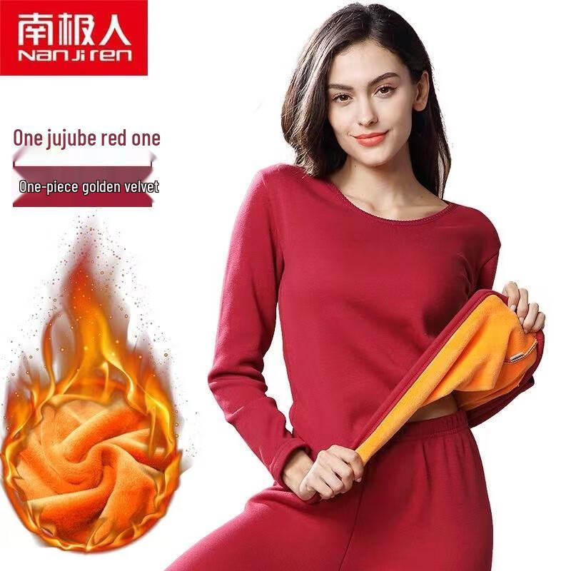 

Женский плюшевый термокомплект Nanjiren XL