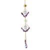 Colorful Rainbow Maker Pendant Exquisite Hanging Crystal Ornament Smooth Surface for Home Garden Window Decor