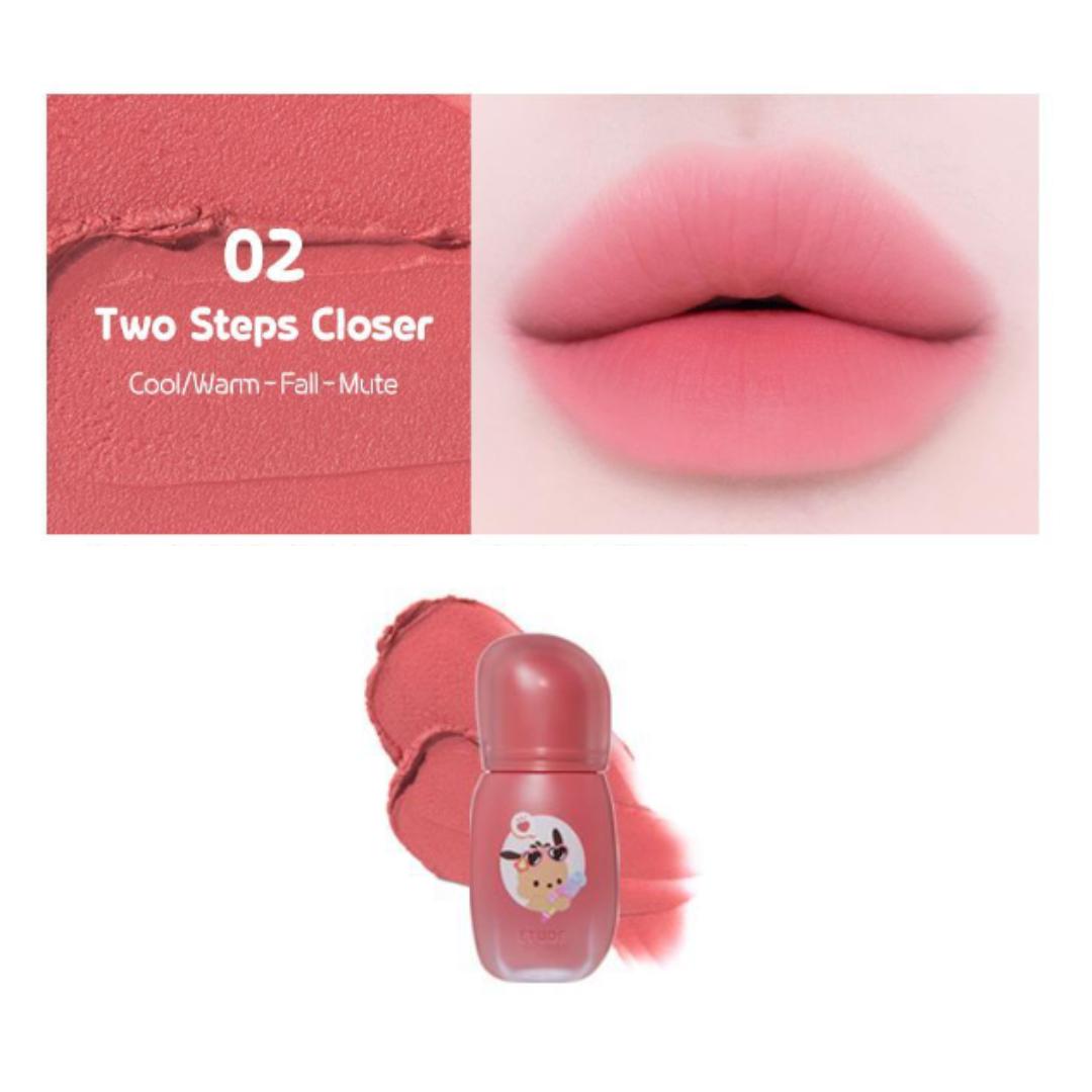 

[Коллаборация Sanrio Pochacco] Etude Soft Fixing Tint 4 г (12 вариантов) #Pochacco - 02 1pcs