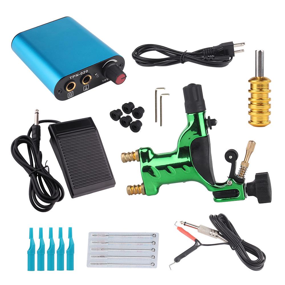 Mo Rui Dragonfly Professional Tattoo Machine Kit - Complete Tattoo Equipment Set