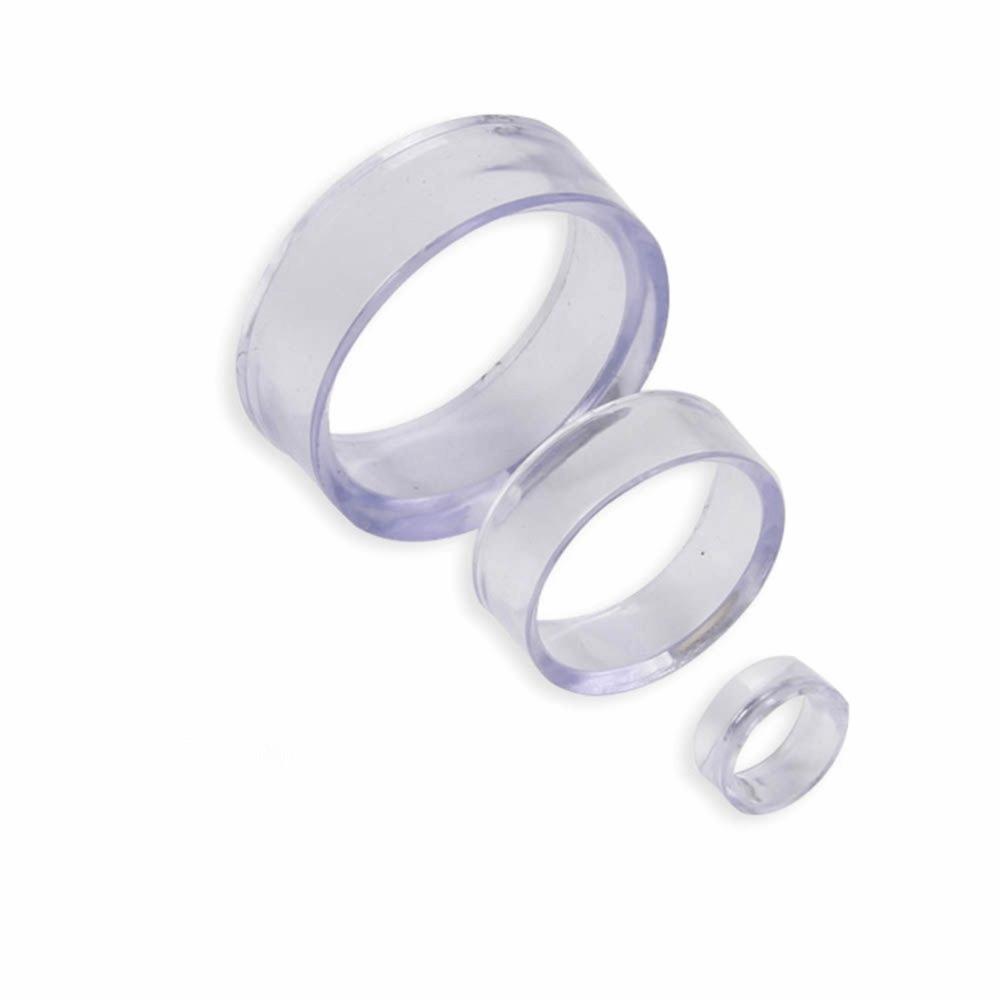 Acrylic Round Clear Baseball Display Stands Holder Rings Racks Storage Holders