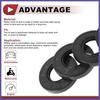 Rotary Shaft Seal Oil Seal Nitrile 70 Durometer Rubber 30x62x10mm 5 Pcs