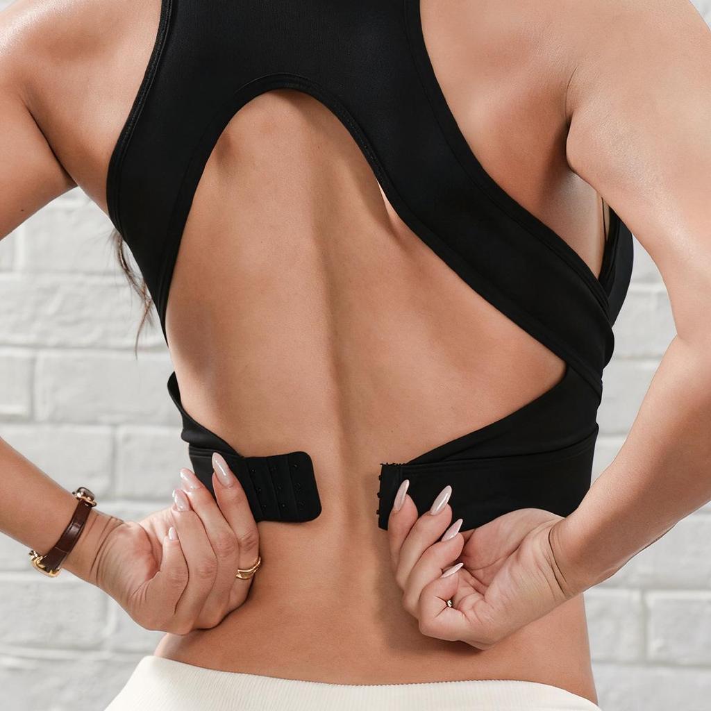 Stoßfester Schnelltrocknender Sport-BH für Damen für Hochintensives Training