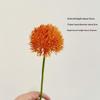 Artificial Flowers Arrangement Pom Dianthus Stems Realistic Fake For Home Office Wedding Vase Decoration