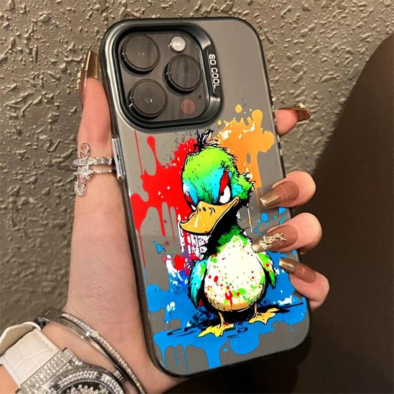 

Angry Rabbits Graphic Phone Case For iPhone 17 Pro Max Air 16 16e 15 14 Plus 13 12 11 Pro Max X XS MAX XR Soft Cases Back Cover iPhone X