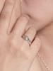 Lovetrix Silver925 Heart Drawing Bold Ring2