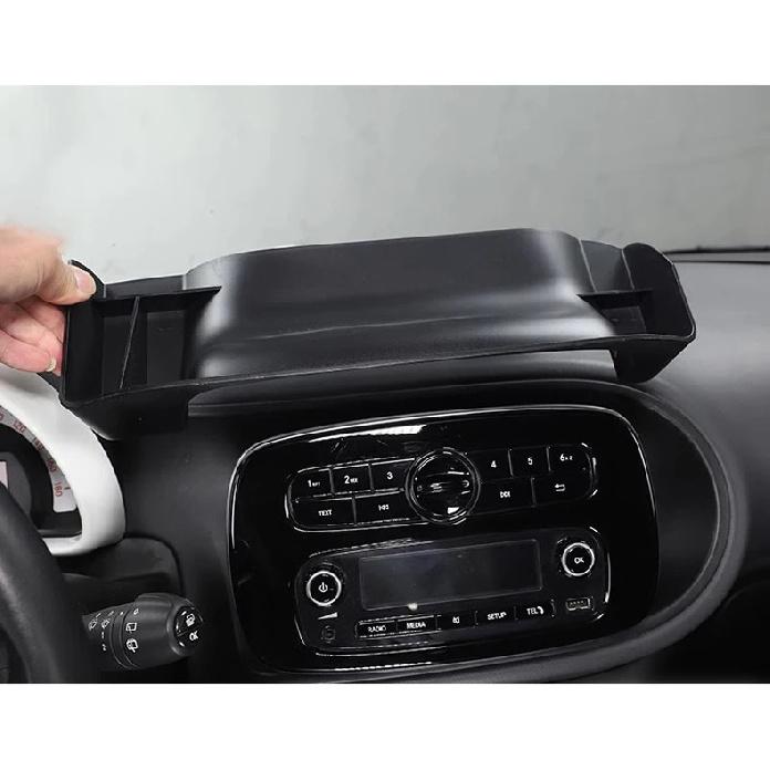 Car Central Console Organizer Box for Mercedes Smart 453 Fortwo Forfour 2015-2019 Storage Box Container Case Accessories