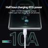 1/2pcs 120W 10A USB To Type C Fast Charging Cable For Huawei Nova Xiaomi 14 Redmi Quick Charge Phones Data Cable 0.3M 1M 1.5M 2M