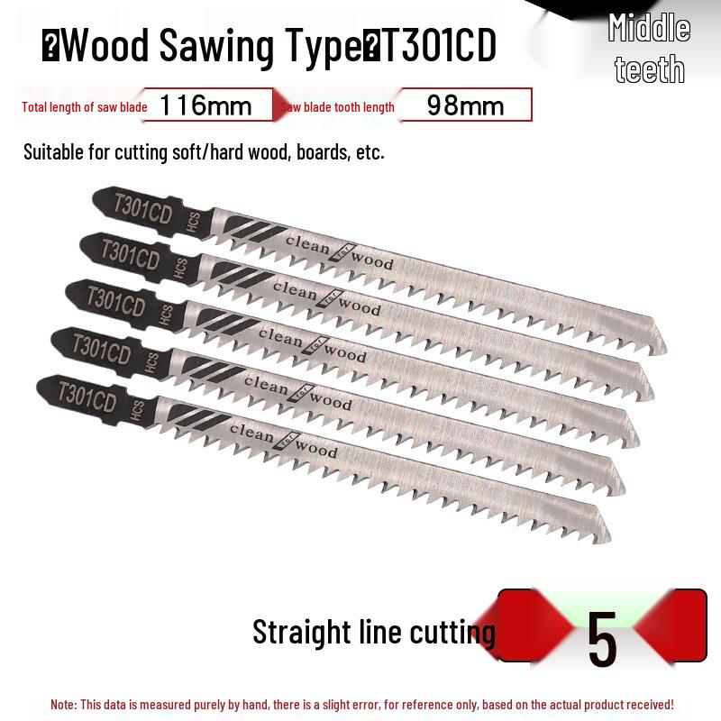 Curved Woodworking Aluminum Saw Blade: Fine, Coarse, Straight & Reciprocating Teeth for Electric Saws